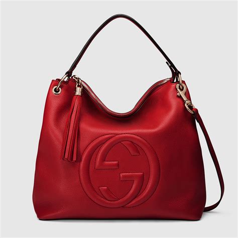 ioffer.com gucci purses|Gucci leather shoulder bag.